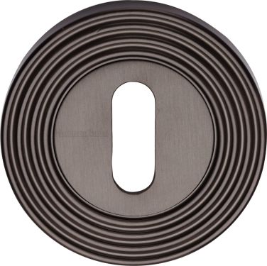 Click Here To Enlarge This Photo Of RR4000-MB Heritage Brass Key Escutcheon Matt Bronze finish