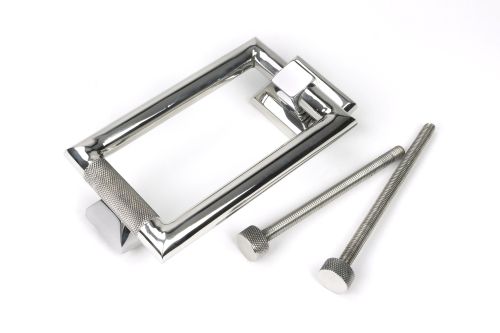 Click Here To Enlarge This Photo Of 46652 From the Anvil Polished Marine SS (316) Brompton Door Knocker