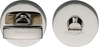 V1018-PNF Heritage Brass Thumbturn & Emergency Release Polished Nickel Finish