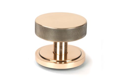 Click Here To Enlarge This Photo Of 46751 From the Anvil Polished Bronze Brompton Centre Door Knob (Art Deco)