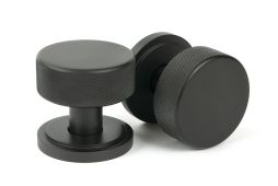 46787 From the Anvil Aged Bronze Brompton Mortice/Rim Knob Set (Art Deco)