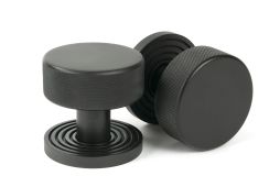 46788 From the Anvil Aged Bronze Brompton Mortice/Rim Knob Set (Beehive)
