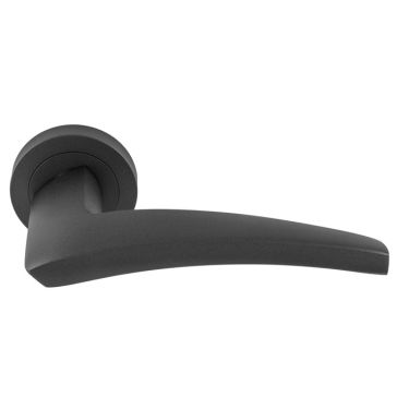 Click Here To Enlarge This Photo Of DU5ANT - Carlisle Brass Manital 'Dune' Lever on Round Rose - Anthracite