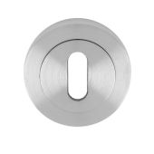 EUL002SC - Carlisle Brass Standard Key Escutcheon Satin Chrome