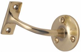 V1030 64-PB Heritage Brass Handrail Bracket 2 ½" Polished Brass Finish