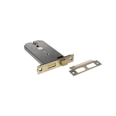 Click Here To Enlarge This Photo Of Atlantic - ALKHZBMAB 6" Horizontal Mortice Bathroom Lock - Matt Antique Brass