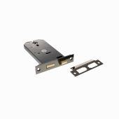 Atlantic - ALKHZSBN 6" Horizontal 3 Lever Mortice Sashlock - Black Nickel