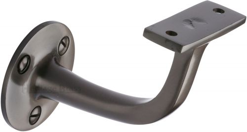 Click Here To Enlarge This Photo Of V1030 76-MB Heritage Brass Handrail Bracket 3" Matt Bronze Finish