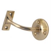 V1030 76-PB Heritage Brass Handrail Bracket 3" Polished Brass Finish