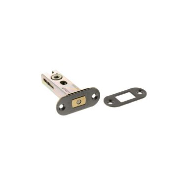 Click Here To Enlarge This Photo Of Atlantic - ADBRCE3MBN Fire Rated CE Tubular Mortice Deadbolt (Radius) 3" - Matt Gun Metal