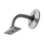 V1030 76-SC Heritage Brass Handrail Bracket 3" Satin Chrome Finish
