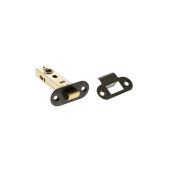 Atlantic - ALRCE3UDB Fire Rated CE Marked Bolt Through Tubular Mortice Latch (Radius) 3" - Urban Dark Bronze