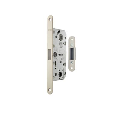 Click Here To Enlarge This Photo Of AGB2XT25WCPC - AGB Polaris 2XT Magnetic Latch / Bathroom Lock (35mm backset) - Polished Chrome