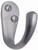 V1040-SC Heritage Brass Single Robe Hook Satin Chrome Finish