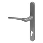 Kuhlen™ 92mm Multipoint Handle Set Right Hand Satin Stainless Steel with Fixing Kit - 240x28x12mm - (MHP60-RH-KIT-SSS)