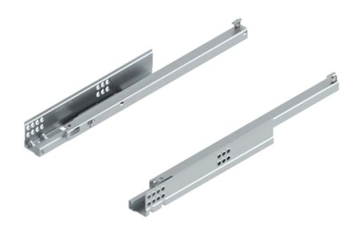 Click Here To Enlarge This Photo Of 550H4000B BLUM TANDEM Single Extension BLUMOTION Drawer Runners (400mm) - 30kg