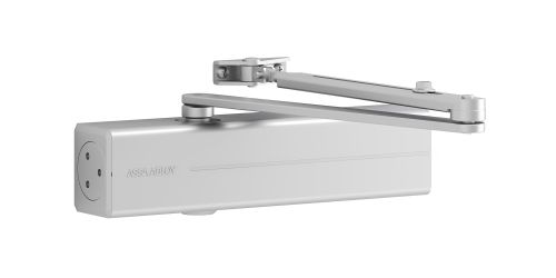 Click Here To Enlarge This Photo Of DC300A ASSA ABLOY Heavy Duty Overhead Door Closer Variable Size 3-6 with Backcheck Silver