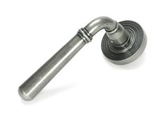 46469 From the Anvil Pewter Newbury Lever on Rose Set (Beehive)