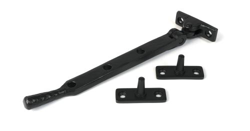 Click Here To Enlarge This Photo Of 46476 From the Anvil Matt Black 8" Hammered Newbury Stay