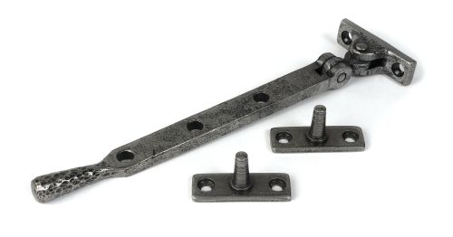 Click Here To Enlarge This Photo Of 46477 From the Anvil Pewter 8" Hammered Newbury Stay
