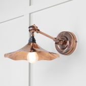 49723 From the Anvil Smooth Copper Flora Wall Light