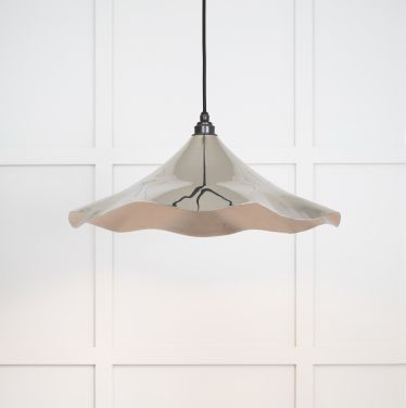 Click Here To Enlarge This Photo Of 49730 From the Anvil Smooth Nickel Flora Pendant