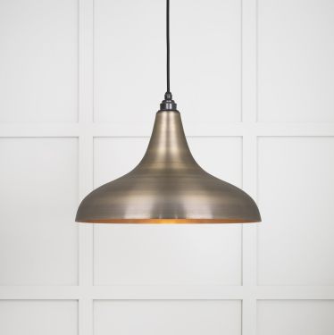 Click Here To Enlarge This Photo Of 49734 From the Anvil Aged Brass Frankley Pendant