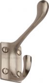 V1056-SN Heritage Brass Hat & Coat Hook Satin Nickel Finish
