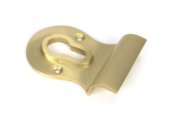 50898 From the Anvil Satin Brass Euro Door Pull