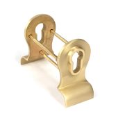 50899 From the Anvil Satin Brass 50mm Euro Door Pull (Back to Back fixings)