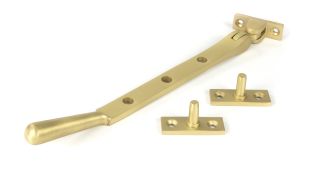 50926 From the Anvil Satin Brass 8" Newbury Stay