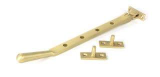 50927 From the Anvil Satin Brass 10" Newbury Stay