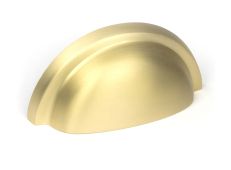 50943 From the Anvil Satin Brass Regency Concealed Drawer Pull