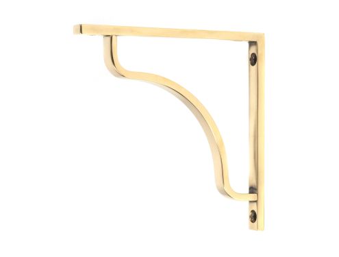 Click Here To Enlarge This Photo Of 51086 From the Anvil Aged Brass Abingdon Shelf Bracket (150mm x 150mm)