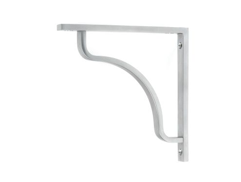 Click Here To Enlarge This Photo Of 51090 From the Anvil Satin Chrome Abingdon Shelf Bracket (150mm x 150mm)