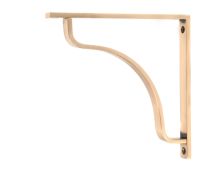51103 From the Anvil Polished Bronze Abingdon Shelf Bracket (200mm x 200mm)