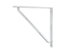 51120 From the Anvil Satin Chrome Barton Shelf Bracket (200mm x 200mm)