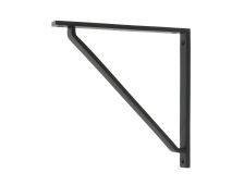 51124 From the Anvil Matt Black Barton Shelf Bracket (200mm x 200mm)
