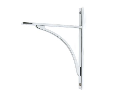 Click Here To Enlarge This Photo Of 51129 From the Anvil Polished Chrome Apperley Shelf Bracket (260mm x 200mm)