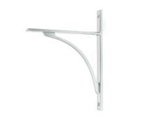 51130 From the Anvil Satin Chrome Apperley Shelf Bracket (260mm x 200mm)