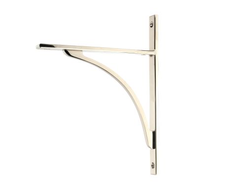 Click Here To Enlarge This Photo Of 51131 From the Anvil Polished Nickel Apperley Shelf Bracket (260mm x 200mm)