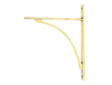 51136 From the Anvil Aged Brass Apperley Shelf Bracket (314mm x 250mm)