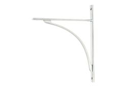 51140 From the Anvil Satin Chrome Apperley Shelf Bracket (314mm x 250mm)