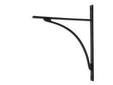 51144 From the Anvil Matt Black Apperley Shelf Bracket (314mm x 250mm)