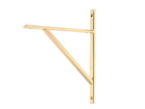 Click Here To Enlarge This Photo Of 51145 From the Anvil Polished Brass Chalfont Shelf Bracket (260mm x 200mm)
