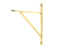 51146 From the Anvil Aged Brass Chalfont Shelf Bracket (260mm x 200mm)