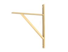 51147 From the Anvil Satin Brass Chalfont Shelf Bracket (260mm x 200mm)