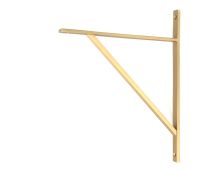 51157 From the Anvil Satin Brass Chalfont Shelf Bracket (314mm x 250mm)