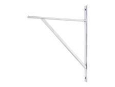 51159 From the Anvil Polished Chrome Chalfont Shelf Bracket (314mm x 250mm)