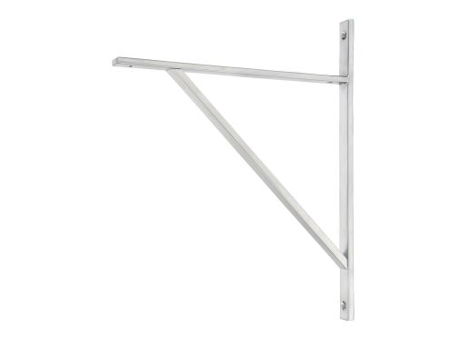 Click Here To Enlarge This Photo Of 51160 From the Anvil Satin Chrome Chalfont Shelf Bracket (314mm x 250mm)